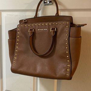 Michael Kors studded tote